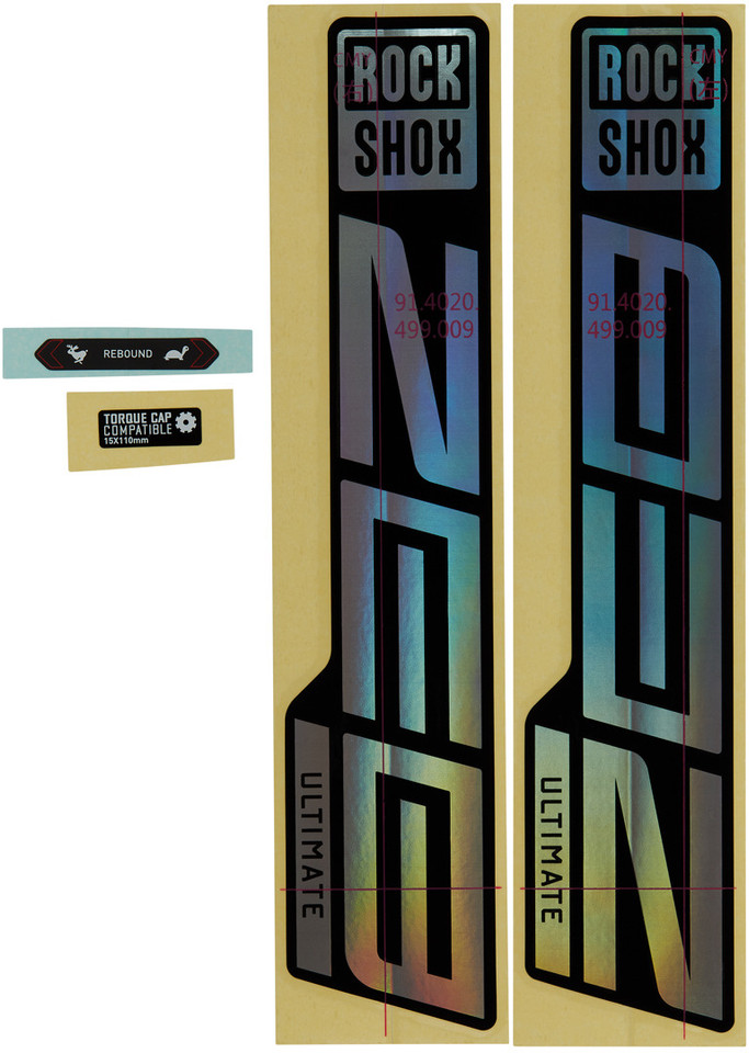 Rockshox zeb decals best sale