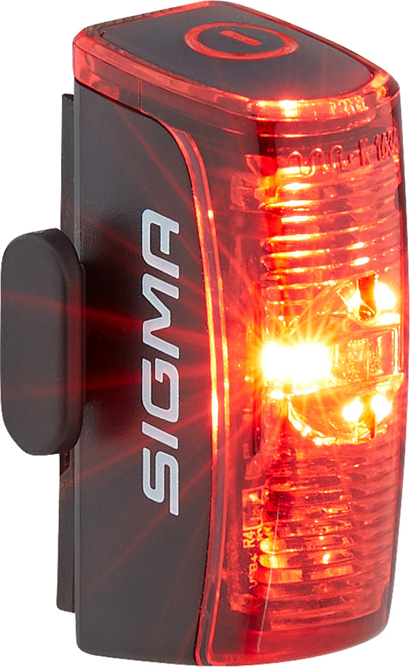 akkubetriebenes Rücklicht LED Fahrradlicht mit 16h Leuchtdauer| StVZO zugelassenes Infinity SIGMA SPORT