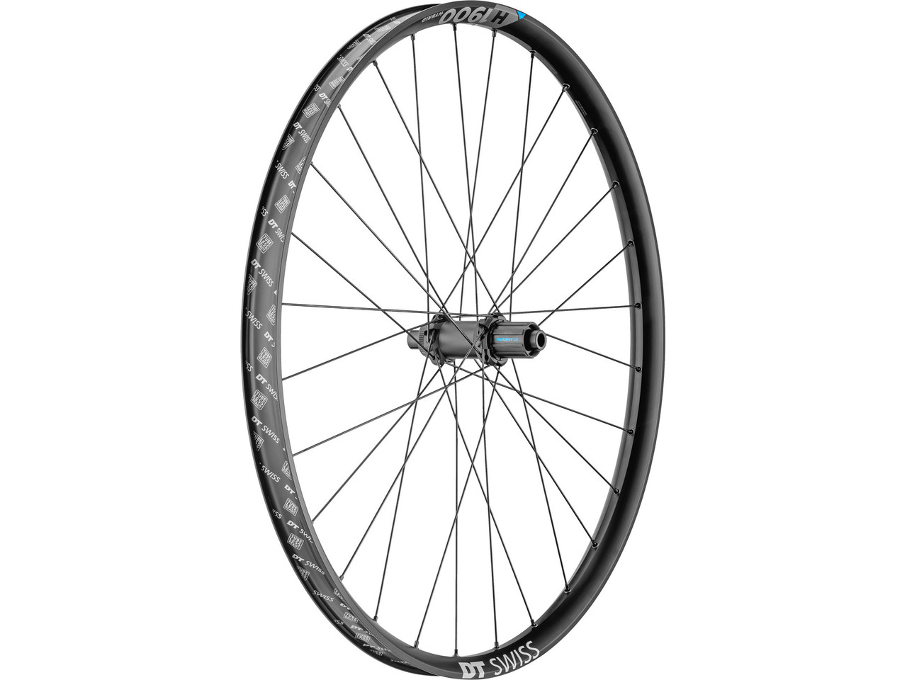 Roue Arrière DT Swiss H 1900 Spline 27.5 Pouces - Pour VTT, Alu, Boost, 12 Vitesses