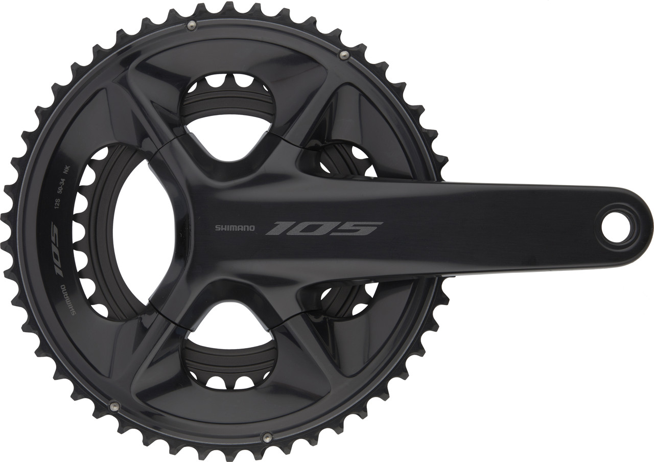Shimano 105 FC-R7100 Crankset - Lightweight 2x12-speed