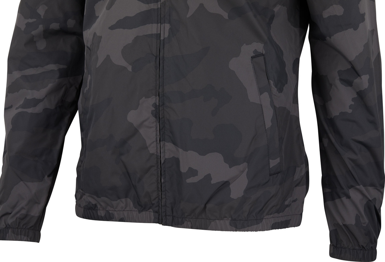 camouflage windbreaker