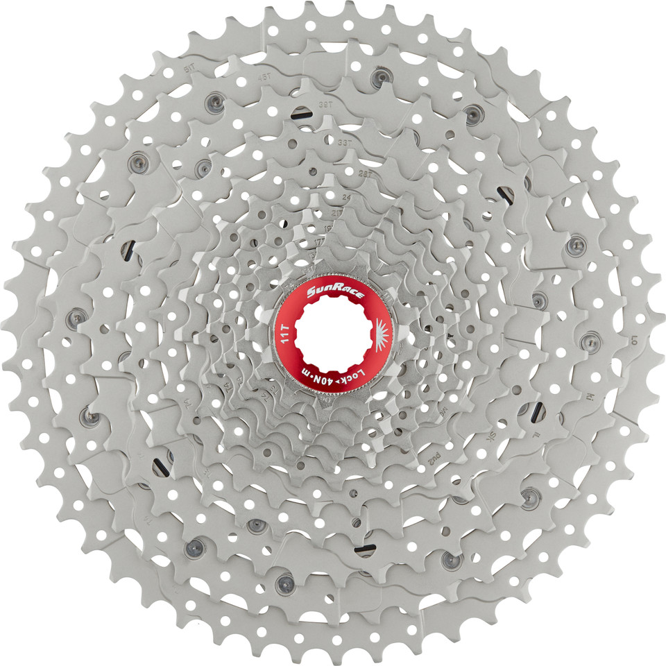 Cassette SunRace CSMZ800 12 Vitesses 11-51T – Compatible Shimano/SRAM