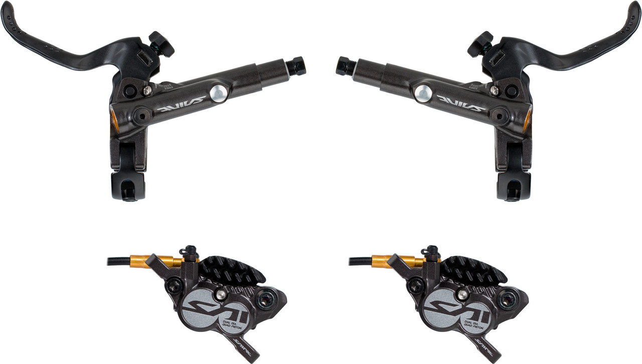gijzelaar Proportioneel Neuropathie Shimano Saint BR-M820 Disc Brake Set J-Kit - bike-components