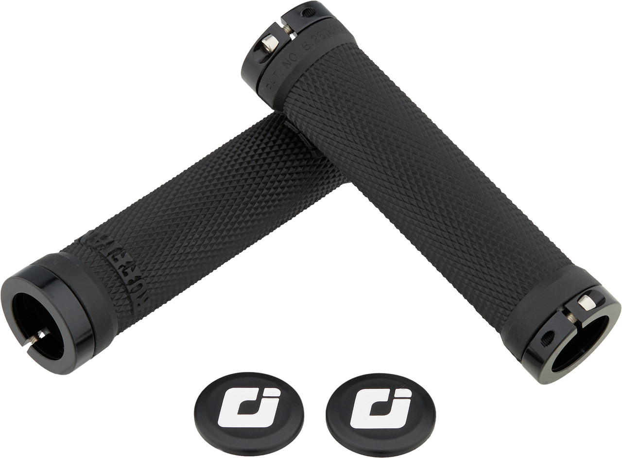 Paire de Grip VTT ODI Rogue Bonus Lock-On v2.1 130mm Noir