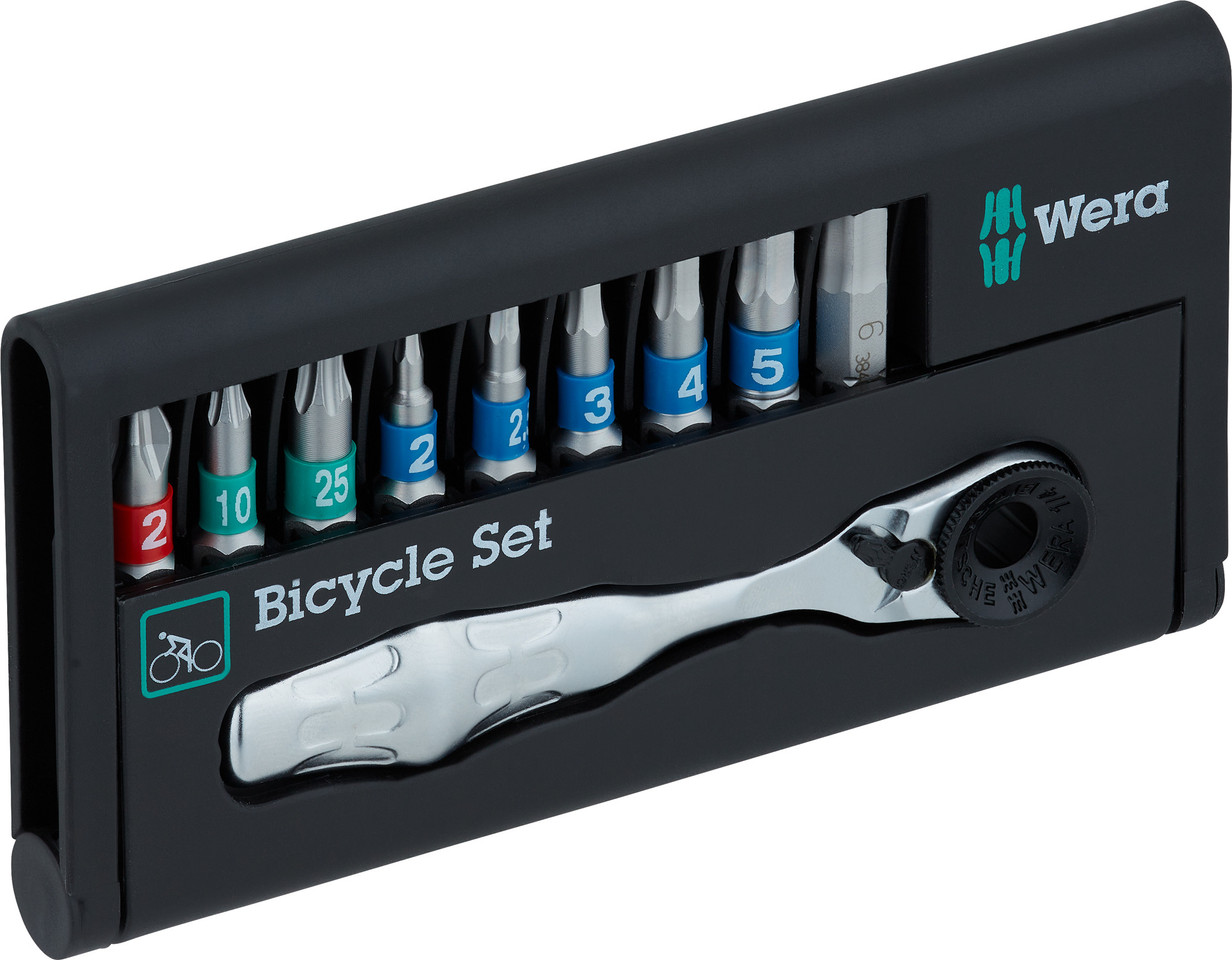 Wera Mini Carraca Zyklop 1/4 con Tool-Check Plus - bike-components