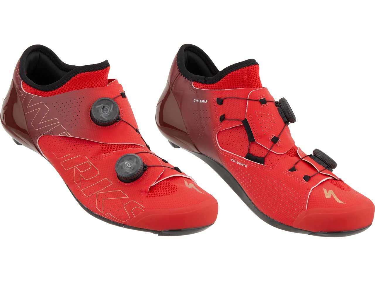 NEW Specialized Body Geometry SL bicycle shoe FOOTBED RED 