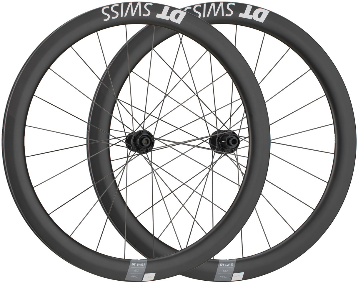 DT Swiss Juego de ruedas ARC 1400 DICUT 50 Carbon Disc Center Lock