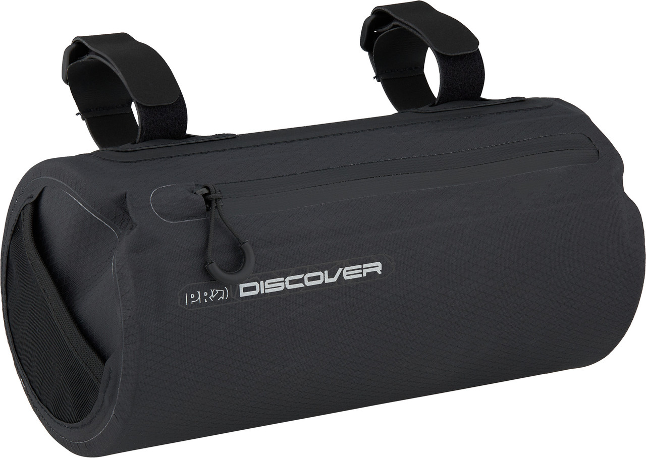 max 64cm grau schwarz 360g Fahrrad PRO Lenkertasche Discover 8L B 