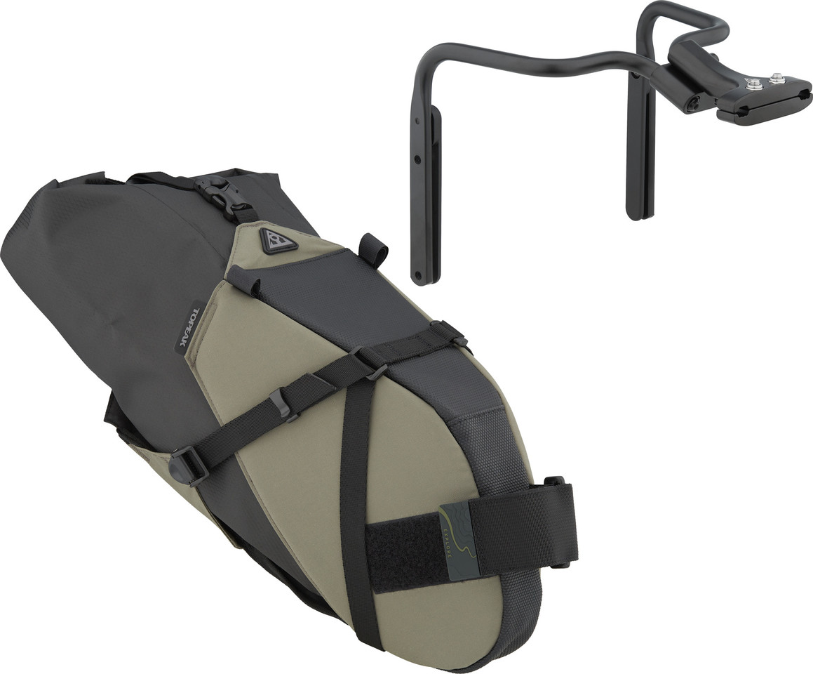 Topeak Staffa Sottosella Backloader Wishbone - Per Borse Posteriori, Lega Alluminio, Max 5kg - Foto 5
