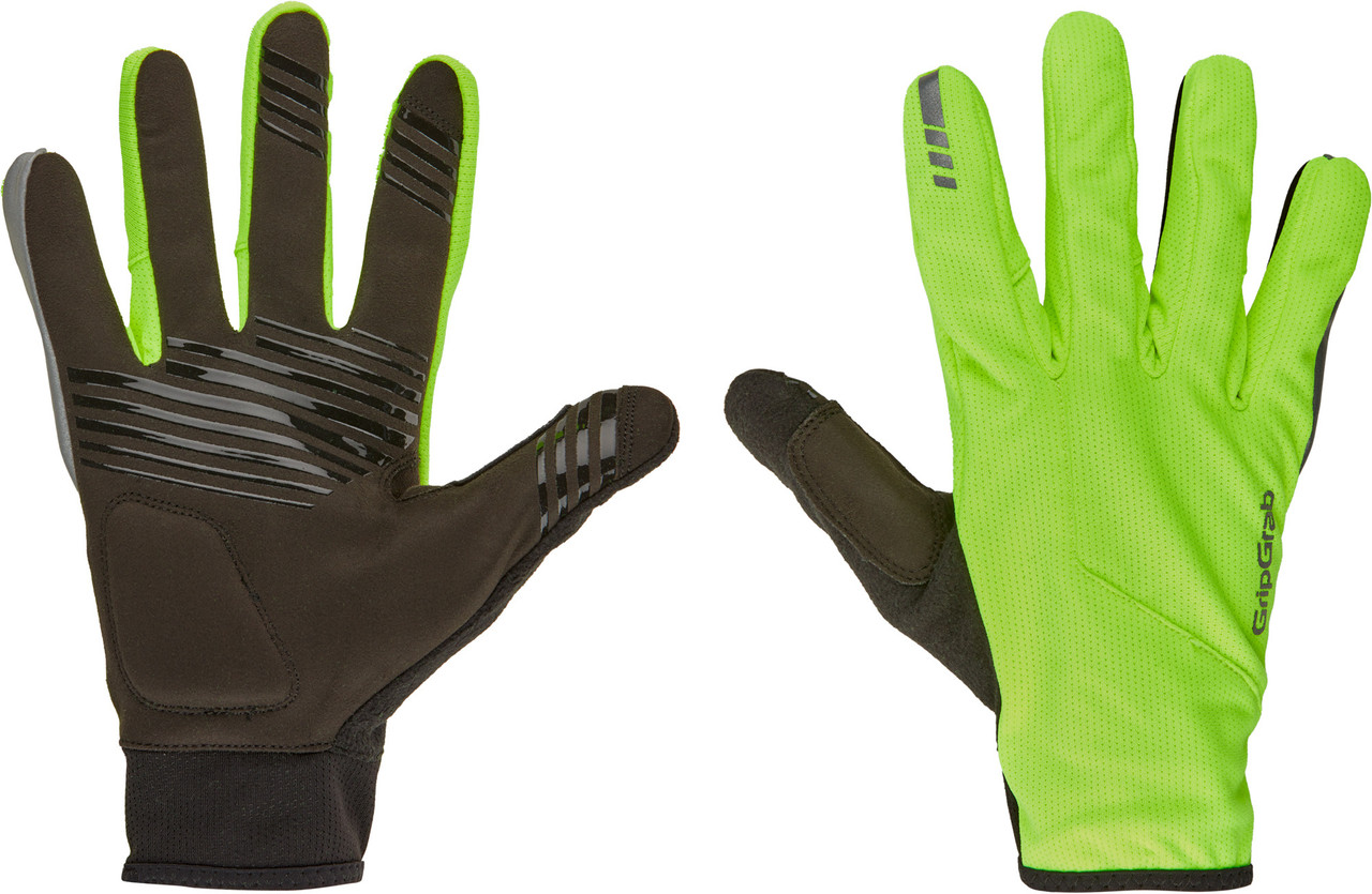 gripgrab hurricane hi vis windproof midseason glove