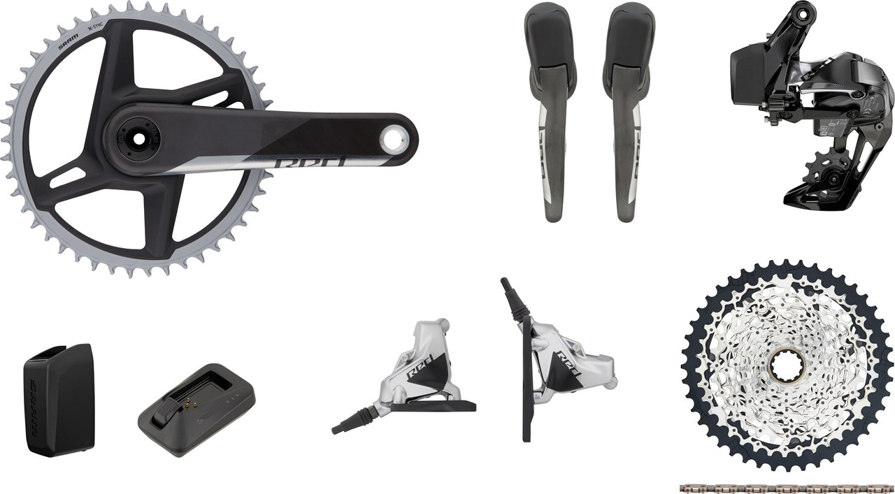 SRAM Red 1 XPLR eTap 1x12-speed 40 AXS Groupset - bike-components