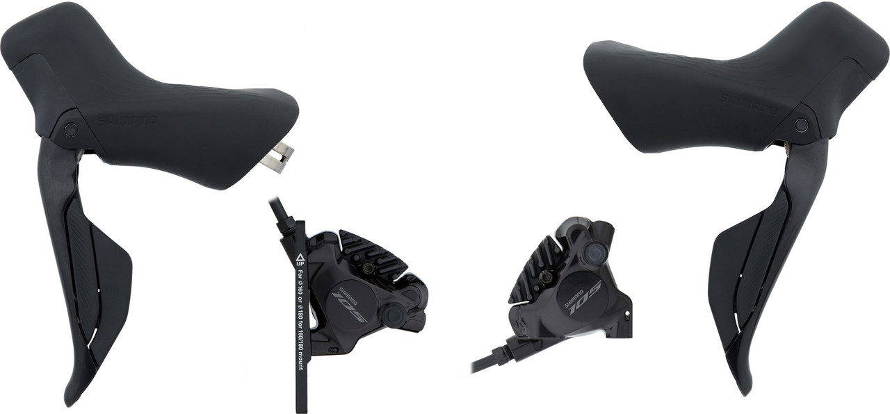 shimano 105 hydraulic brake set