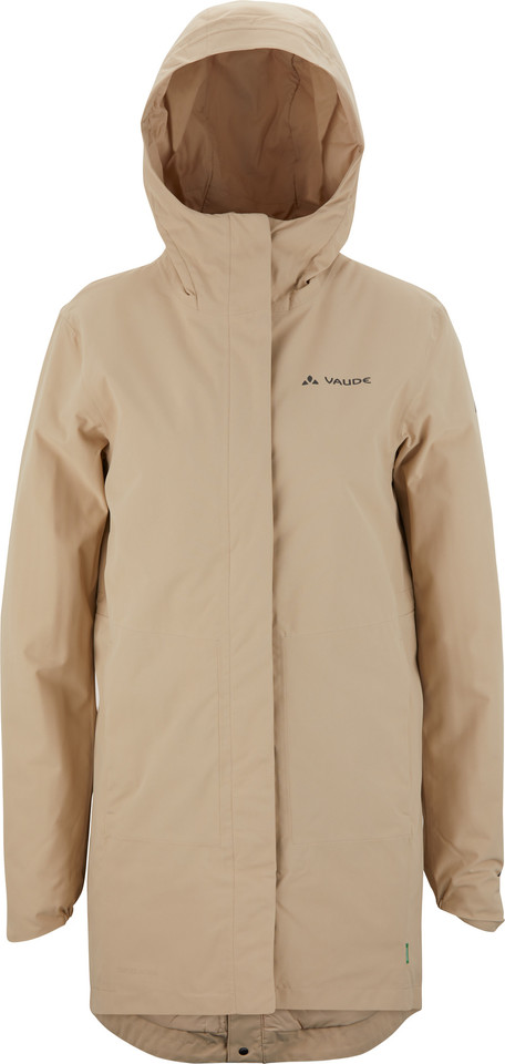 vaude women's cyclist padded parka ii fahrradjacke
