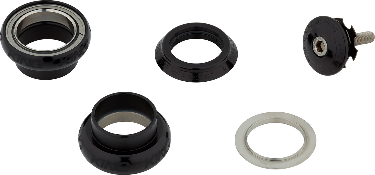 Jeu De Direction Vélo Externe EC30/25.4 – EC30/27mm (26.4mm), Roulements Acier, Hauteur 29mm – Route & Fixie