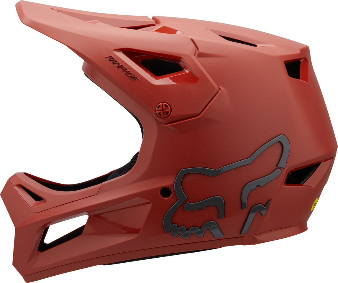 Fox rampage sales helmet red