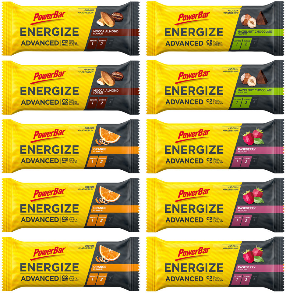 Powerbar Energize Advanced Energy Bar 10 pack