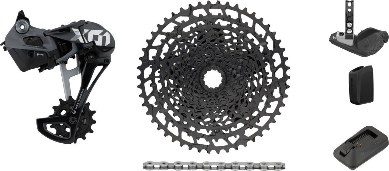 SRAM X01 Eagle AXS 1x12 Upgrade Kit for Shimano bike-components