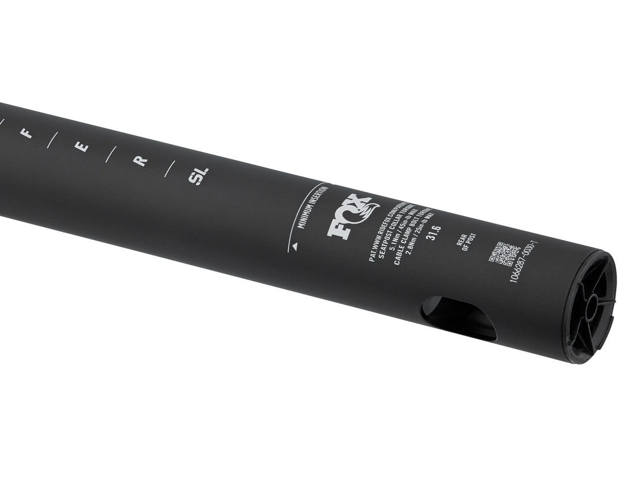Tige De Selle FOX Transfer Factory - Diamètre 34,9 Mm, Course 150 Mm, Routage Interne