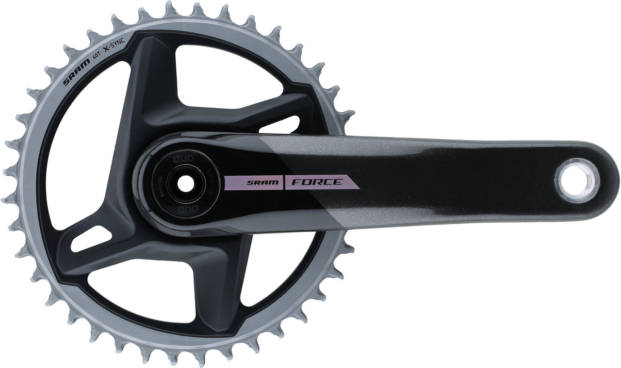 Sram wide axle crankset top