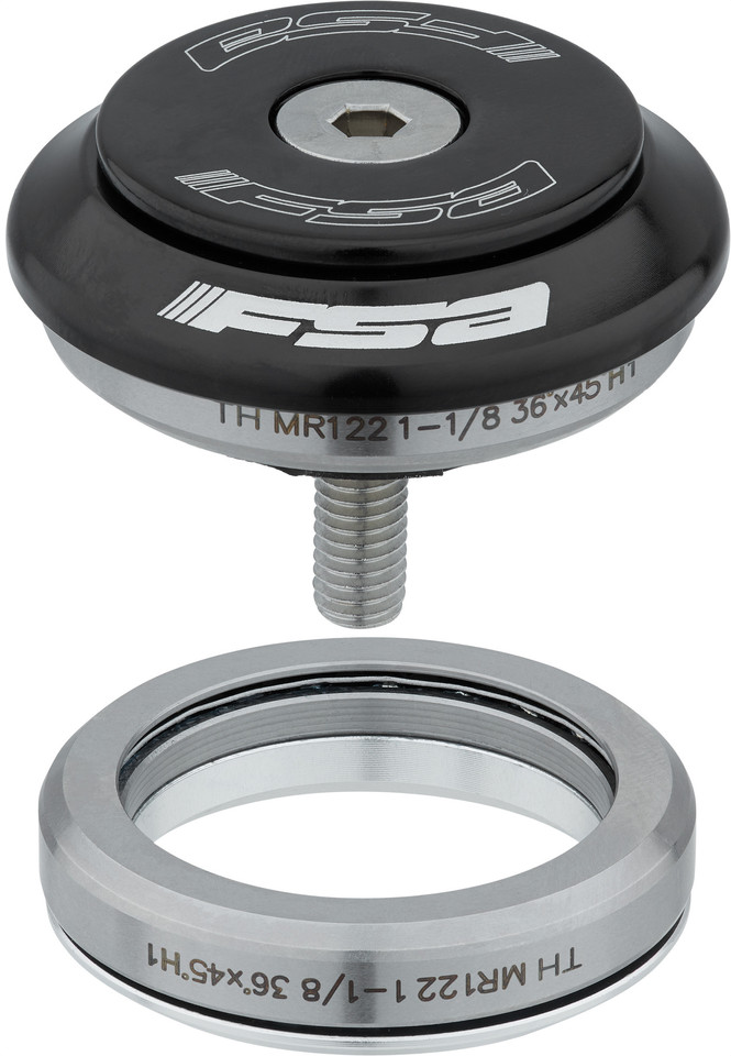 Jeu De Direction Inférieur Intégré 1" 1/8 FSA Orbit IS 2 IS41/30 Argent