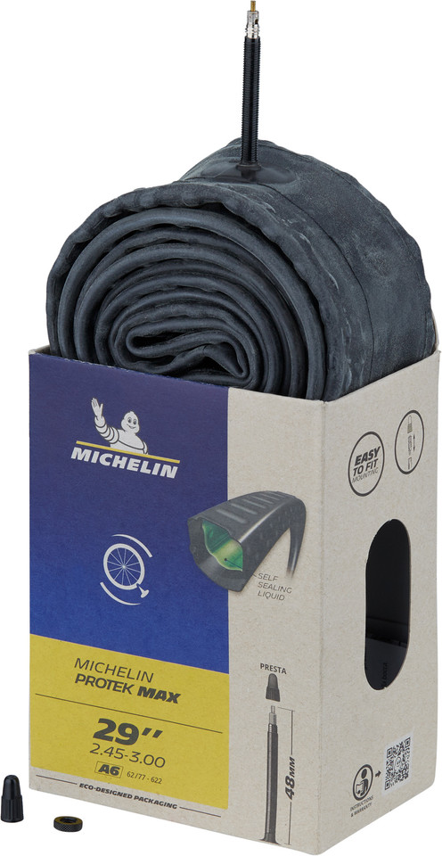 Chambre à Air MICHELIN A4 PROTEK MAX 28-29 X 1.85-2.40 - Standard 48 Mm - Neuf Sous Blister