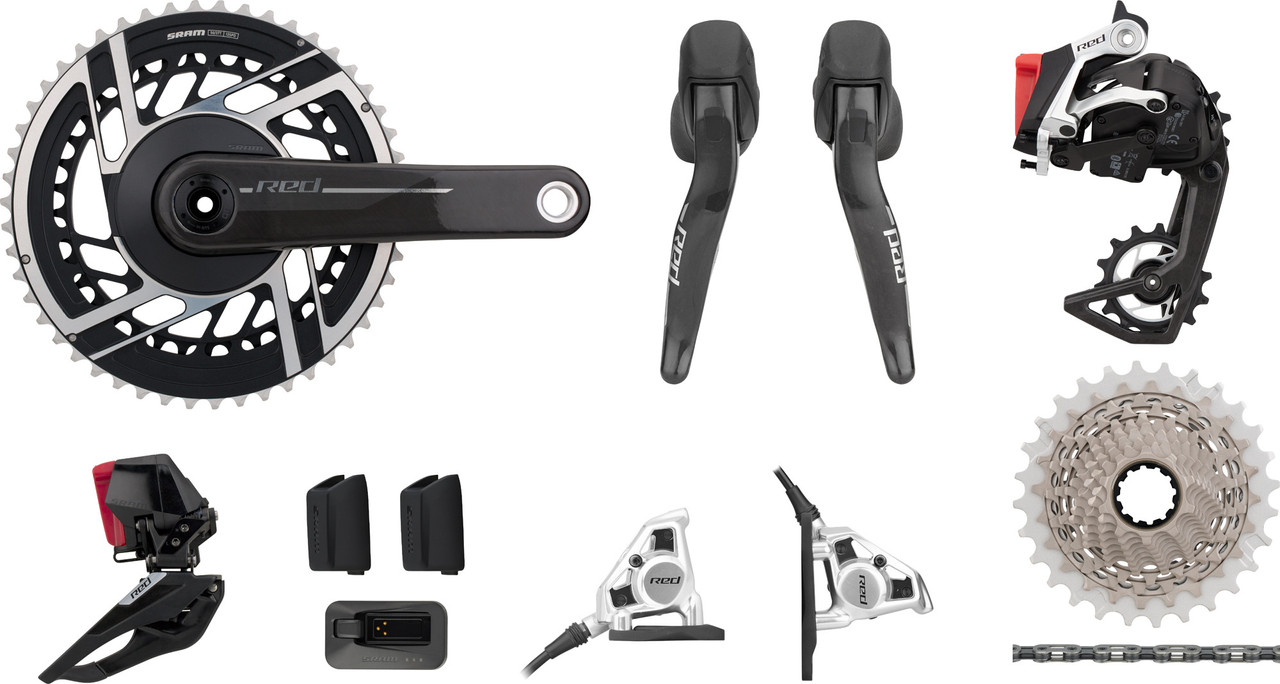パーツ SRAM RED AXS 50T AERO SRAM 2024 new model RED AXS Aero Power Meter Kit chainring