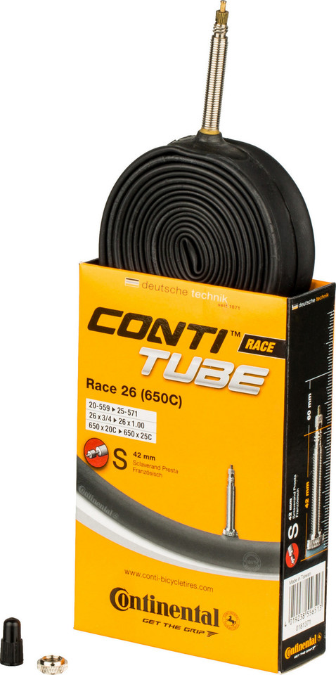 Continental Race 26 Inner Tube: High-quality butyl tubes for