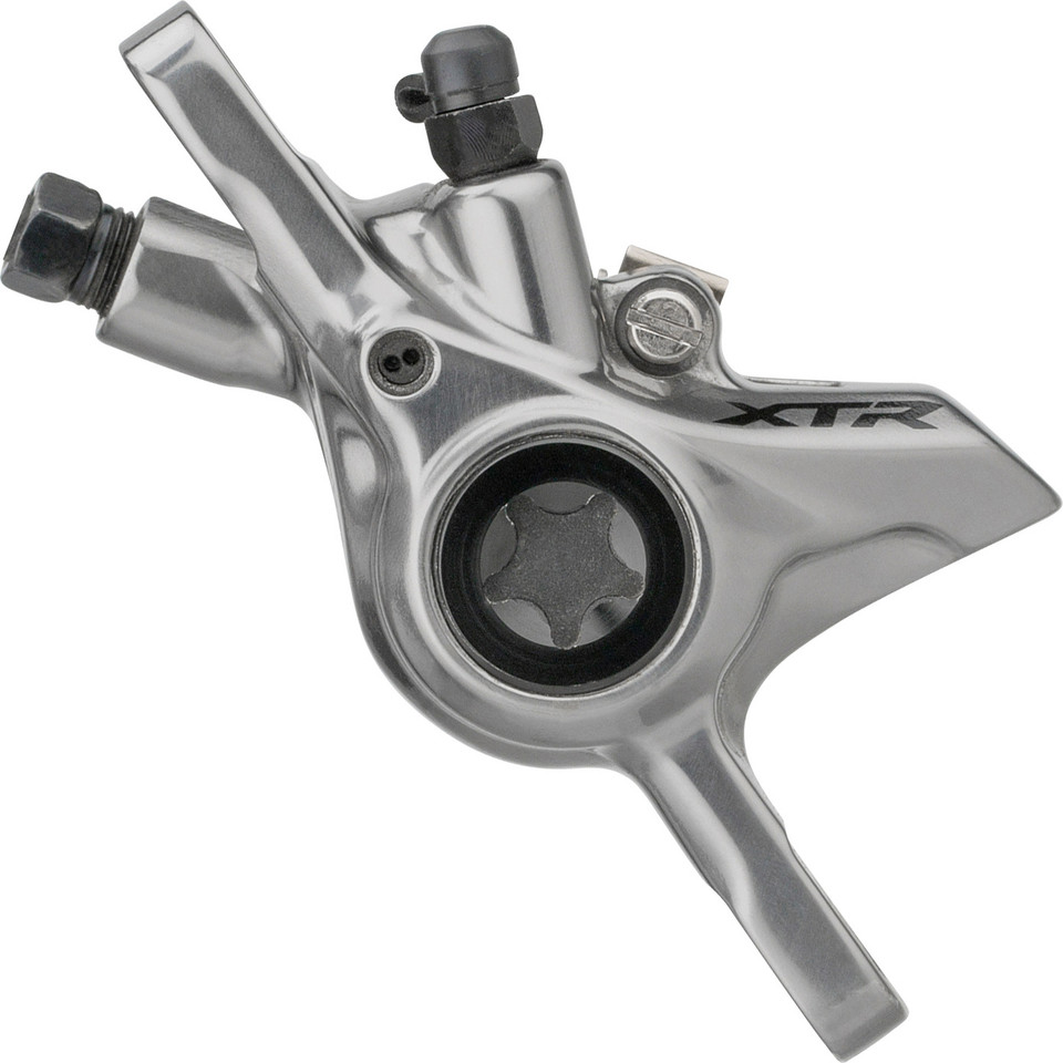 Shimano XTR BR-M9100 Bremssattel – Hydraulisch, Mit Metall-Belägen, Für MTB