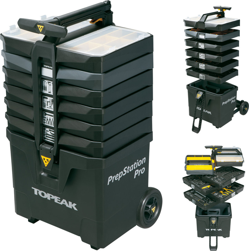 TOPEAK PrepStation キャスター付きツールボックス Cofre de herramientas Topeak PrepStation Pro | bike-components