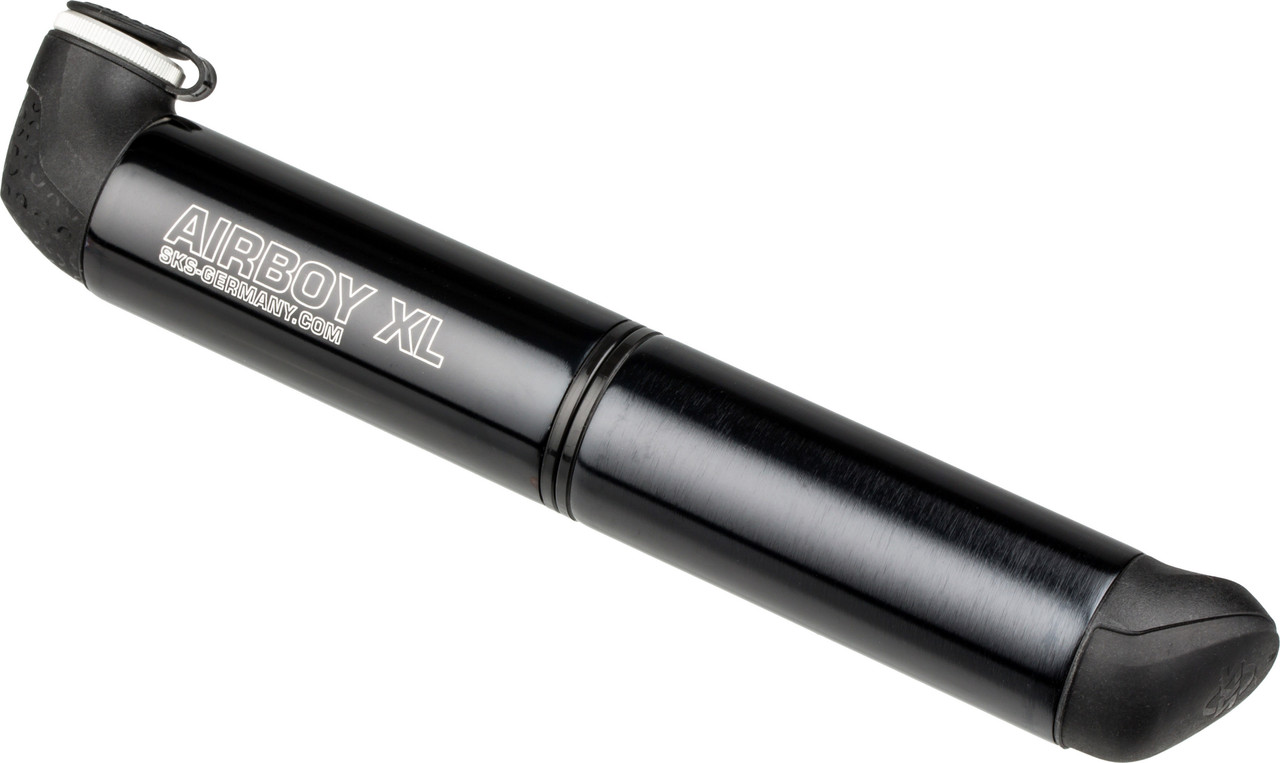 SKS Pompe à Vélo AIRBOY XL - Mini Pompe Compacte Avec Technologie Double Piston Pour VTT Et Route
