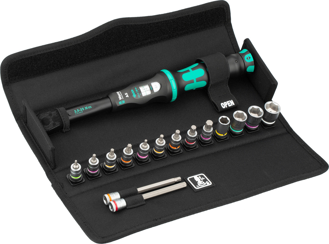 Wera Bicycle Set Torque 1 自転車用　トルクレンチセット Amazon.co.jp: Wera(ヴェラ) 05004180001 | 工具セット 自転車