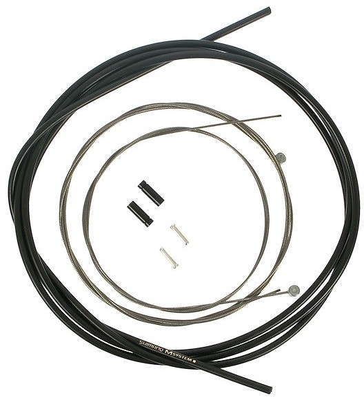 shimano mtb brake cable and housing set