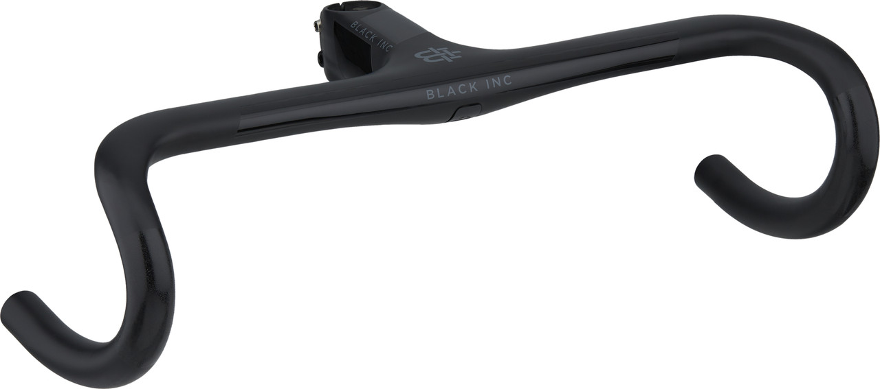 Black Inc Carbon Handlebar Stem Unit aerodynamic cockpit bike