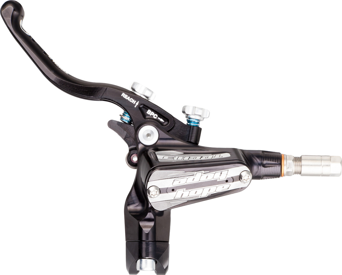 Hope Tech 3 E4 Disc Brake Right/Rear - 74mm Red - Modern Bike