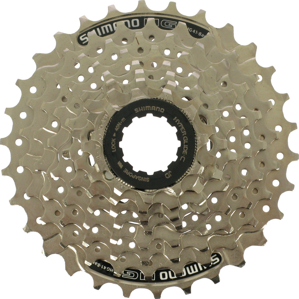 SALE! Shimano CS-HG41-8 8-speed cassette: Lightweight durable