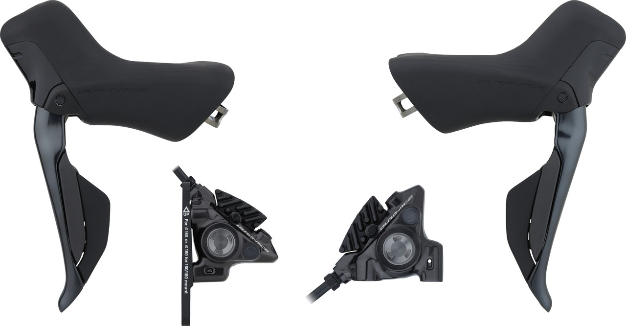 Shimano Dura-Ace BR-R9270 + Di2 ST-R9270 Disc Brake Set