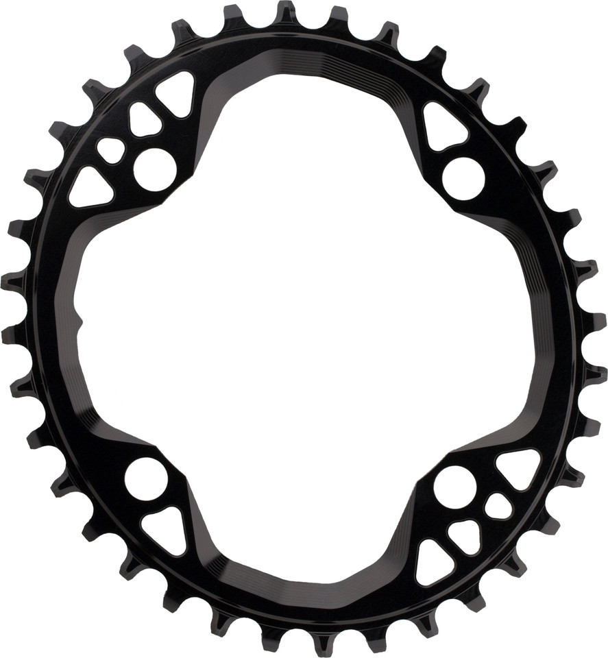 absoluteBLACK Oval 1X Chainring for 104 BCD / Shimano HG+ | bike