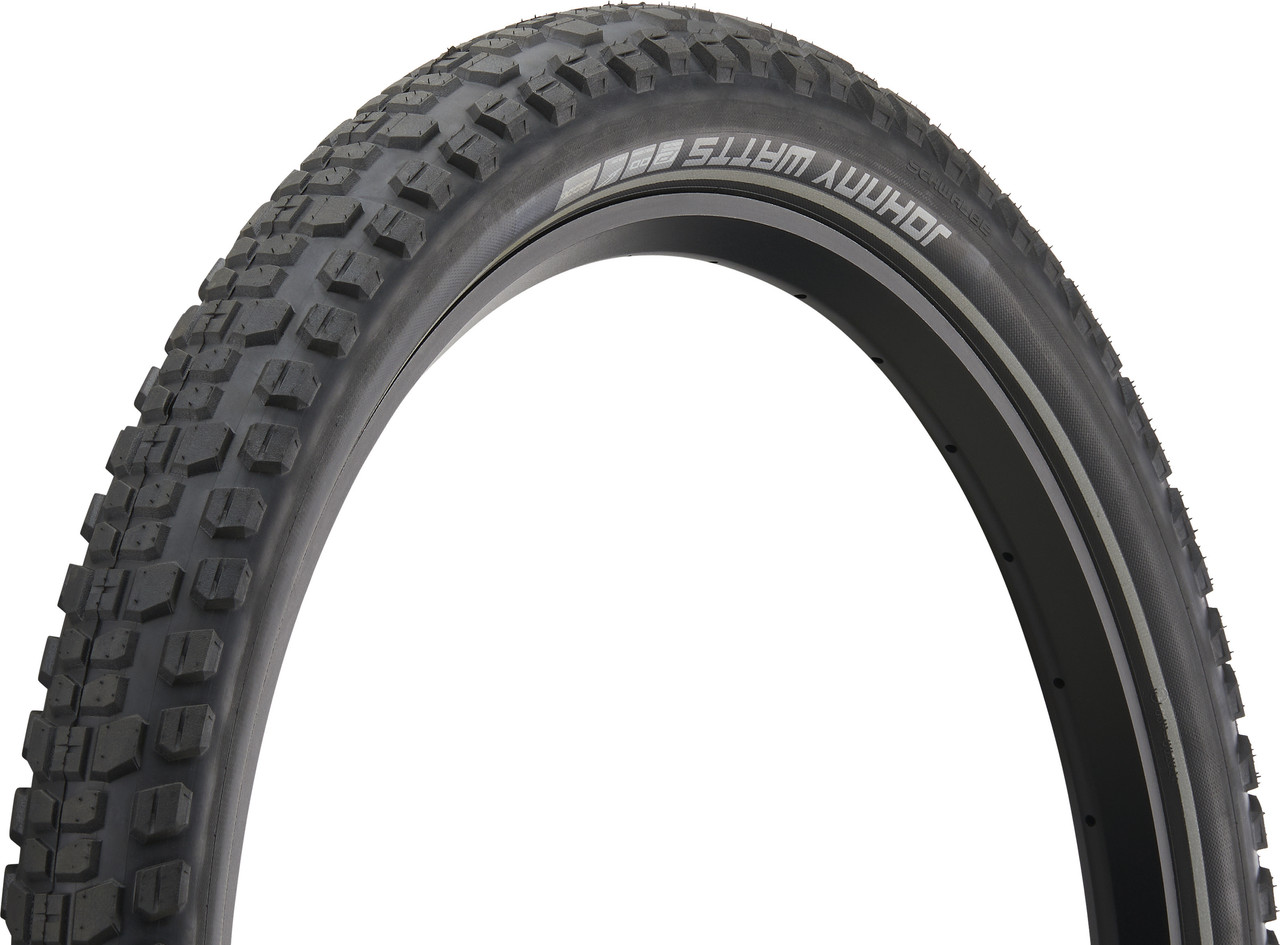 Pneu SCHWALBE JOHNNY WATTS 27.5x2.60 ADDIX Performance DD GreenGuard Reflex TubeType Souple