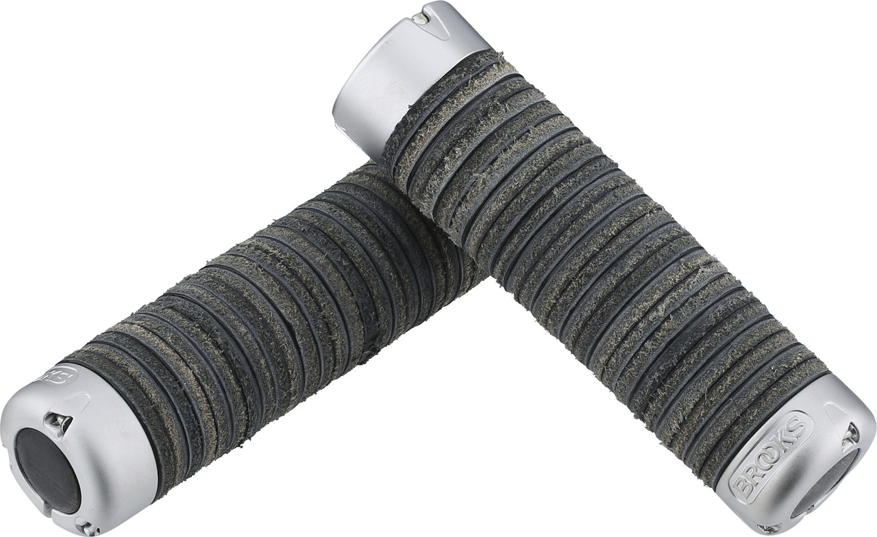 Brooks Plump Leather Handlebar Grips - 2023 Model | bike-components