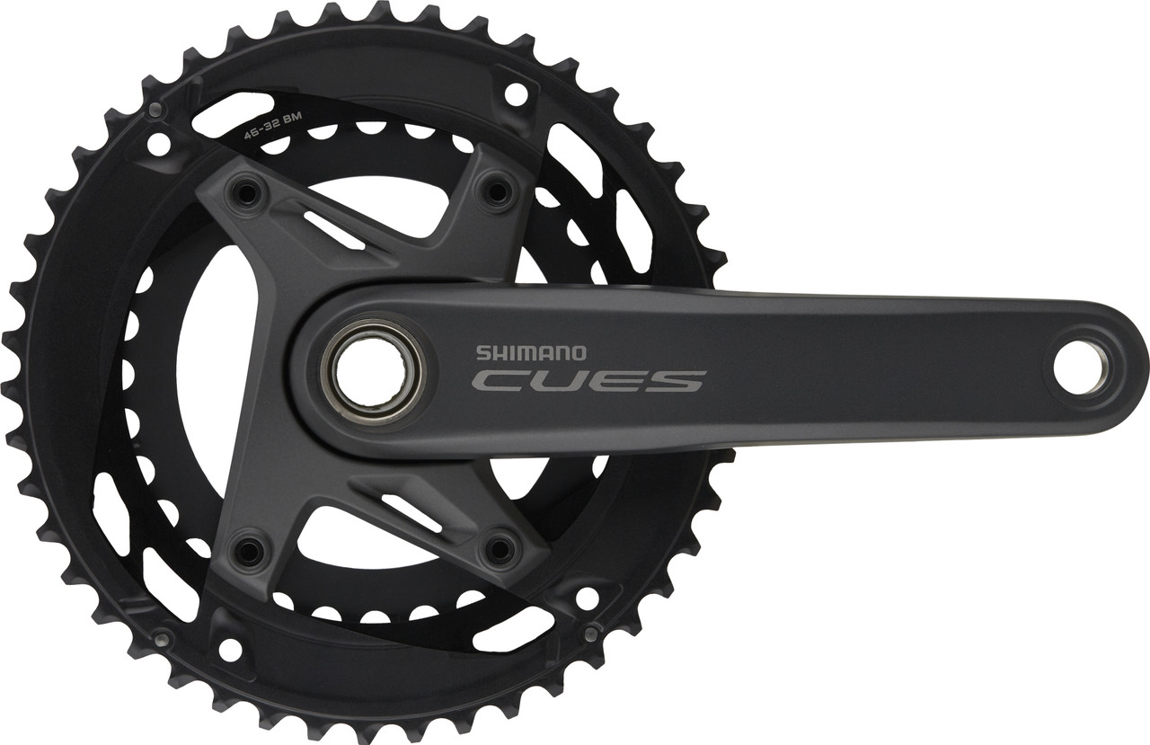 Guarnitura Shimano Cues FC-U4010-2, 175 mm, 2x9/10/11, 40/26T, senza cuscinetto - Negozio