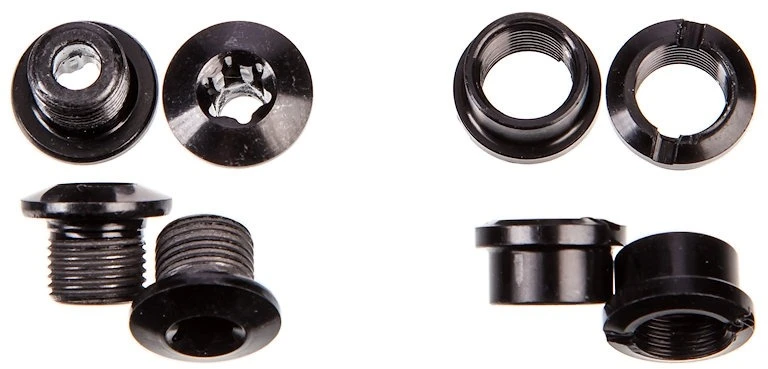 SHIMANO Kettenblattschrauben mit Muttern M8x7 mm für FC-M985 4 Satz Y-1LS98080 