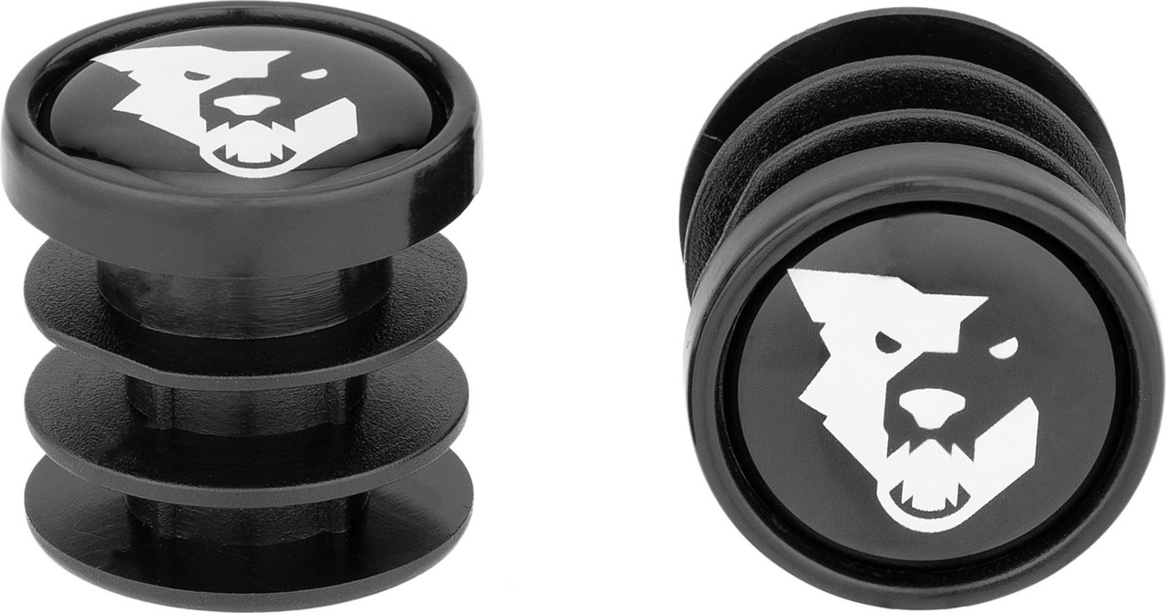 Mountain End Plugs – Bouchons De Guidon En Alliage D'aluminium Et Plastique – Pour VTT, Vélo De Route, Pliable – Noir, Rouge, Jaune, Bleu (20,8 G/pair)