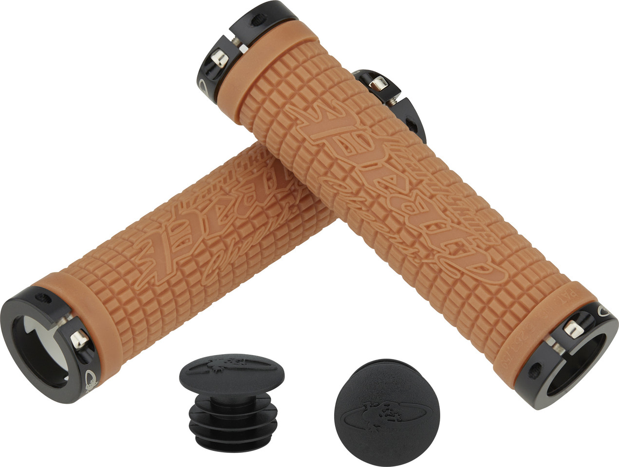 Grips LIZARD SKINS PEATY SIGNATURE Lock-On Gris