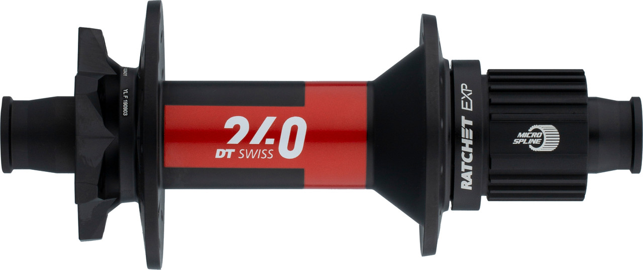 Moyeu DT Swiss 240 EXP Boost 6 Trous - 15x110mm, 32 Trous, 141g, Pour VTT