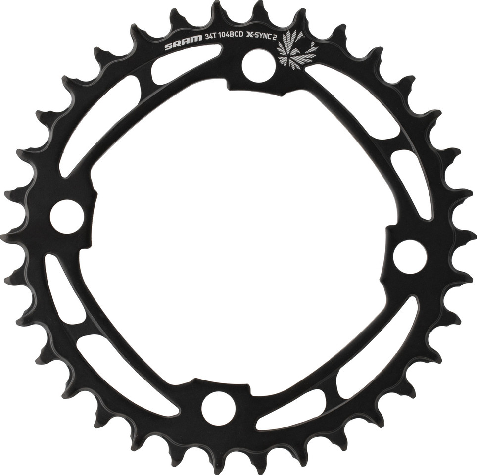 X Sync Chain Rings SRAM X-Sync 2 Chainring 104 mm BCD for E-Bikes | bike-components