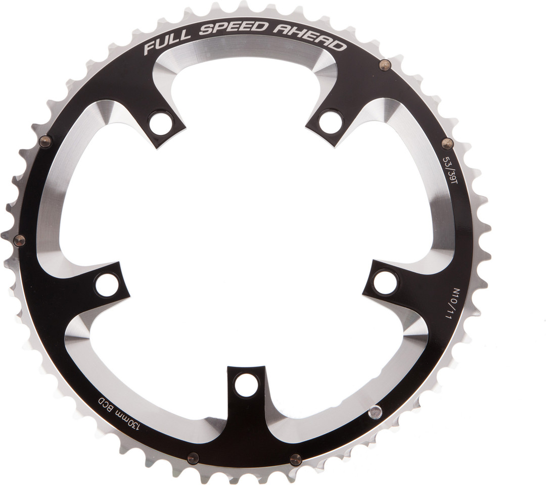 Fsa Chain Rings FSA Super Type Road Chainring: 53T, 130mm BCD | bike-components