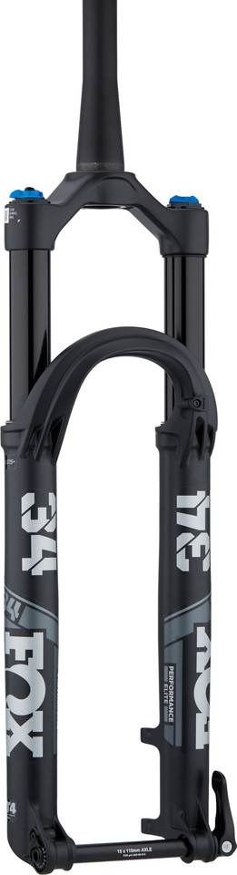 パーツ FOX 34 FLOAT PERFORMANCE ELITE FIT4 Fox 34 Float Performance Elite FIT4 29er Fork 2019 Black