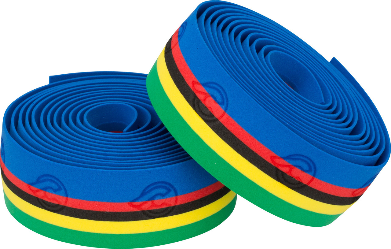 Ruban De Guidon Cinelli Sept Colors – Liège, Multicolore, Pour Vélo Course, Comme Neuf