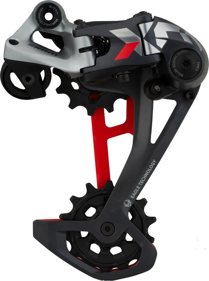 Chape Interne Et Visserie De Dérailleur Arrière SRAM X01 Eagle  52T  R Et Visserie De Derailleur Arriere Sram X01 Eagle 52t Rouge 11 7518 098 003