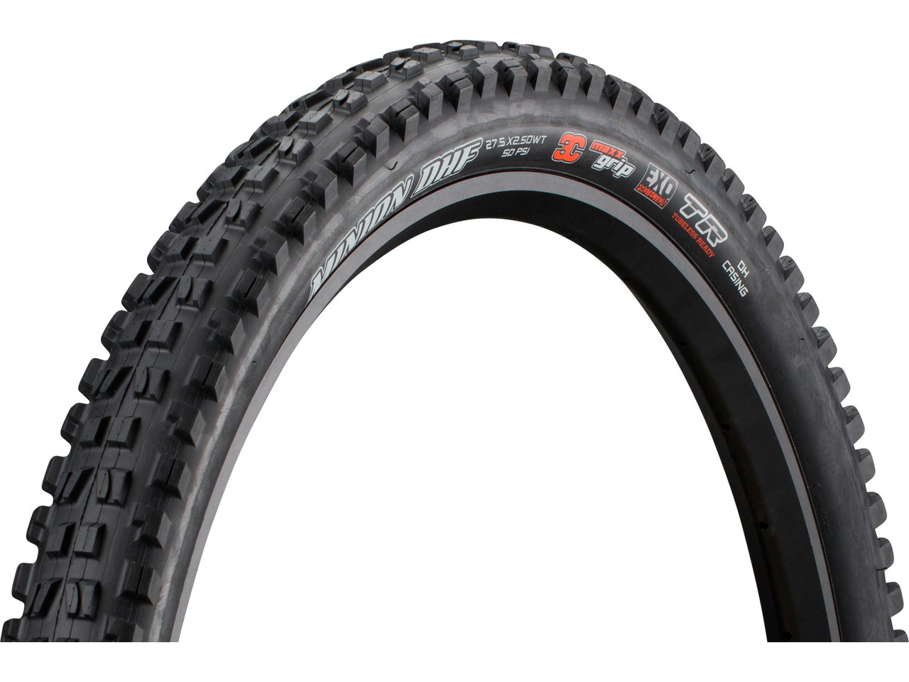 Maxxis Minion DHF 3C MaxxGrip EXO WT TR 27,5" Faltreifen